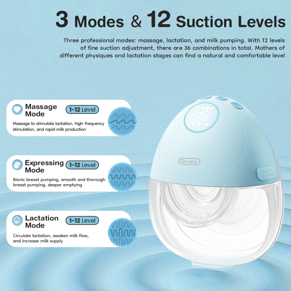 MAMIJOY 2Pcs Wearable Breast Pump Super Silent Hands Free Electric Breast Pump Comfort Milk Collector for Breastfeeding BPA free